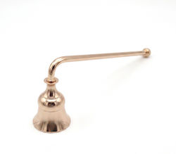 Decomagia Kandelaber Schwammtuch Kerzen Metallisch Gold 19cm