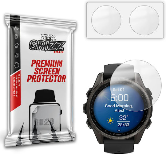 Комплект 2 Протектора Grizzglass Paperscreen Съвместими С Garmin Fenix 8 43 мм Прозрачен