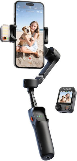 Hohem Hpg-v3u Mobile Phone Gimbal with 2.5 Hours Operation Black