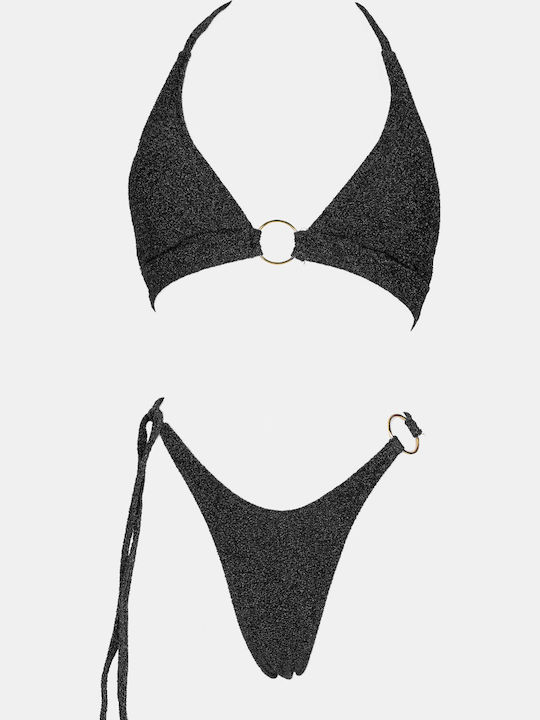 Decoro Bikini Set Triangle Black
