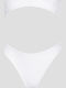 Set Bikini Τριγωνάκι Ασπρο