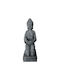 Relaxdays Dekorative Buddha Figur aus Polyresin 43x16x15cm