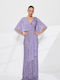 Summer Maxi Evening Dress Lilac