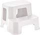 Raki Kids Children's Chair Booster Two-step Multifunctional 39x38xh28cm White