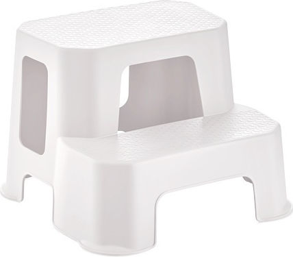 Raki Kids Children's Chair Booster Two-step Multifunctional 39x38xh28cm White