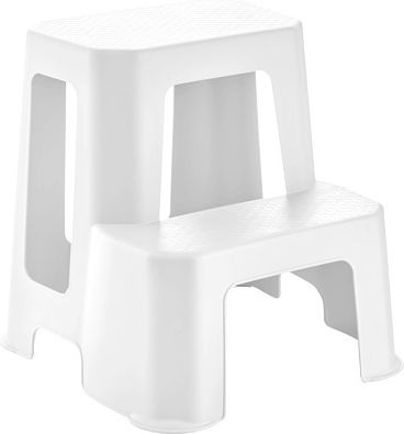 Raki Scăun Booster Pentru Copii Două Trepte Design Multifuncțional 42x44xh44cm Alb
