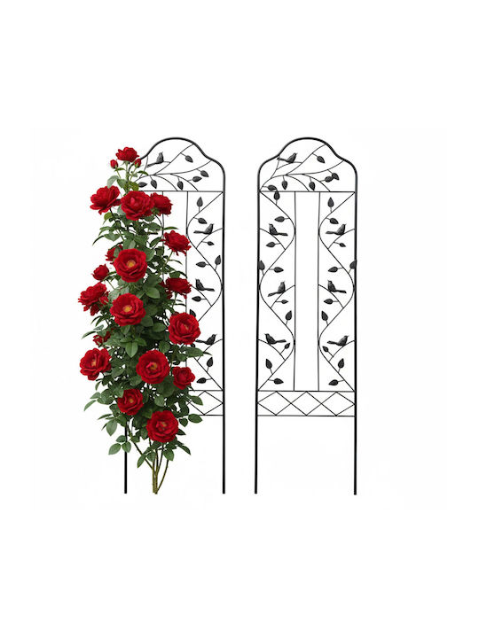 Trellis De Grădină Negru 32x115cm