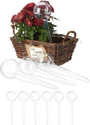 Set 10 Transparent Watering Balls Plastic