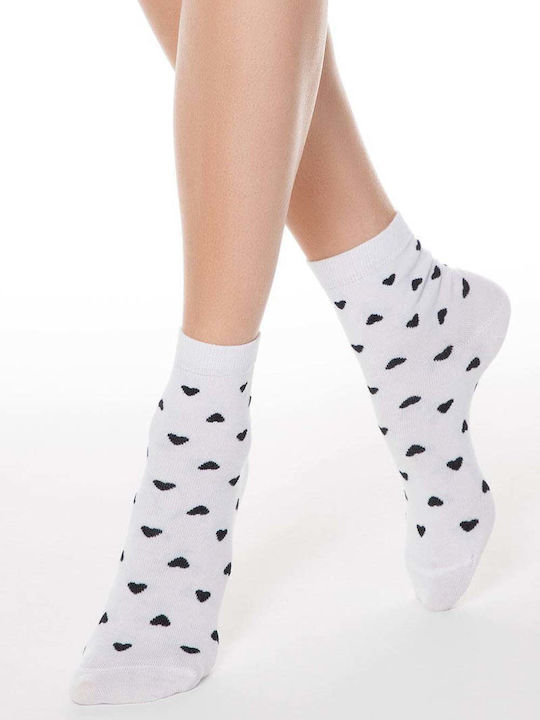 Conte Elegant White Socks Conte Elegant White Socks