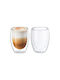 Relaxdays Pahar Cafea Freddo Din Sticlă 350ml