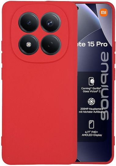 Калъф Силикон My Colors Sonique Xiaomi Redmi Note 15 Pro 4G Червен
