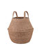 vidaXL Flower Pot Natural 22x22x20cm