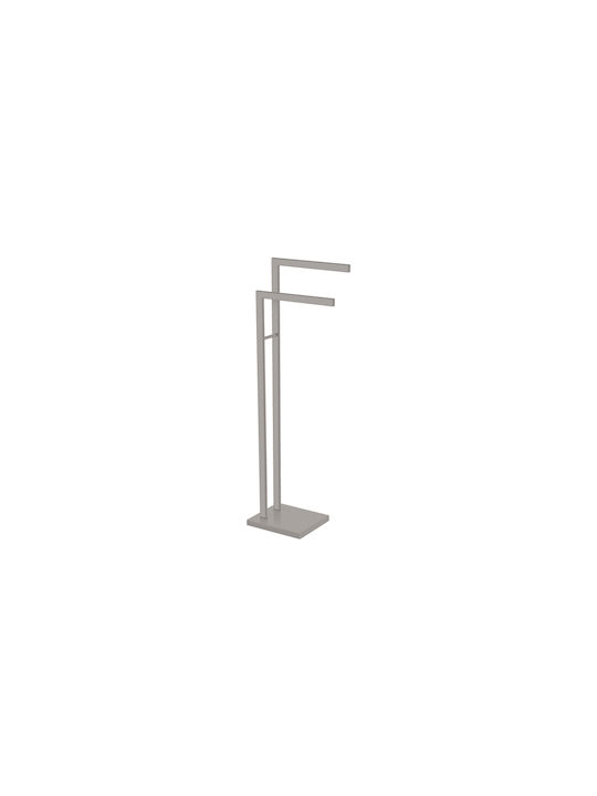 Sanco Bathroom Hooks & Hangers Towel 104x92cm Grey