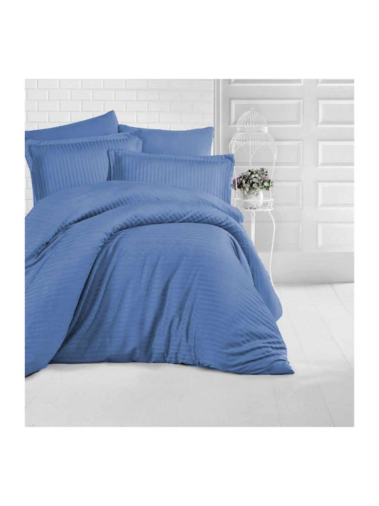 Linea Home Soft Satin Σετ Σεντόνια Υπέρδιπλα 250x270εκ. Λευκό (4τμχ)