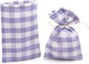 Beauty Home Текстилна Торба за Подарък Лилава 12x17см