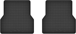 Car Rubber Mats Rear 2 Pcs Universal Citroen Ax Hatchback 1986-1998
