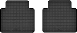 Car Rubber Mats Rear 2 Pcs Universal Kia Shuma Sedan 1997-2004