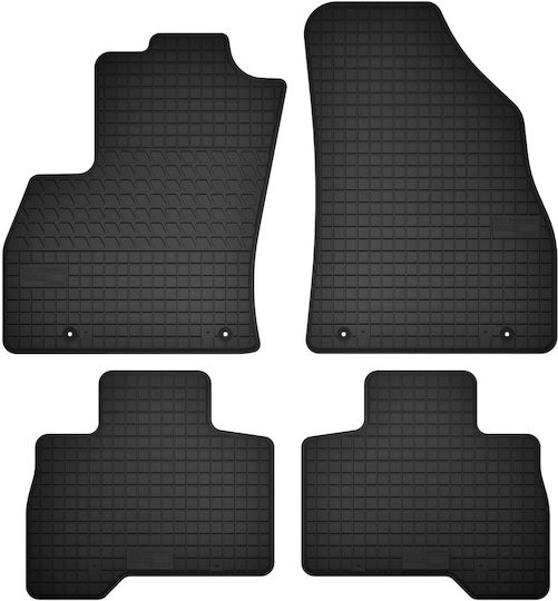 Rubber Mats Set Fiat Fiorino Iii Combivan From 2007 To 2017