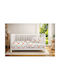 Dimcol Set Baby Crib Cotton Sheets Dinosaur 520 Multicolour 120x160cm 3 Pieces