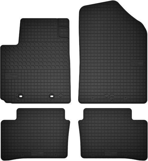 Rubber Mats Set Hyundai I10 Ii Hatchback From 2013 To 2019