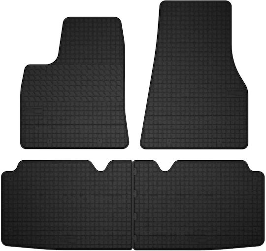 Rubber Mats Set Tesla Model S I Sedan From 2012 To 2016