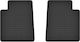Rear Rubber Car Mats 2 Pcs Universal Lancia Ypsilon Iii Hatchback 2011