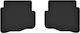 Car Rubber Mats Rear 2 Pcs Universal Skoda Fabia I Hatchback Sedan Combi 1999-2007