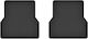 Car Rubber Mats Rear 2 Pcs Universal Ssangyong Rexton Ii Suv 2017