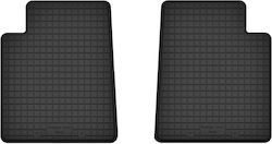 Car Rubber Mats Rear 2 Pcs Universal Daihatsu Sirion Iii M300 Hatchback 2004-2010