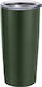 Klikareto Thermos Bottle 600ml with Double Inner Metal Lining of Excellent Quality and Wear Resistance in Green Colour Modern and Practical Choice for Keeping Your Beverage Temperature