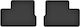 Car Rubber Mats Rear 2 Pcs Universal Nissan Leaf Ii Hatchback 2017