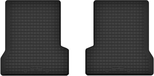 Car Rubber Mats Rear 2 Pcs Universal Saab 900 Ii Hatchback Liftback 1994-1998