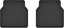 Car Rubber Mats Rear 2 Pcs Universal Hyundai Galloper Off-road 1991-2003