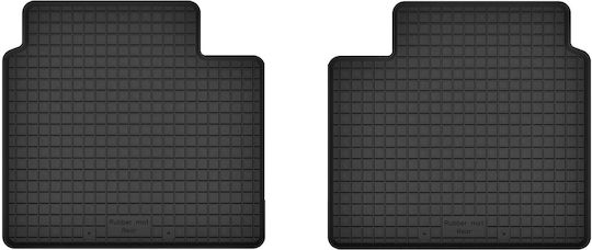 Car Rubber Mats Rear 2 Pcs Universal Ford Ranger Pickup 2012-2019