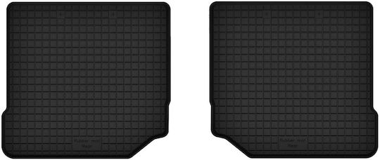 Car Rubber Mats Rear 2 Pcs Universal Seat Toledo Ii Sedan 1998-2004