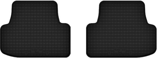Rubber Car Floor Mats Rear 2 Pcs Universal Bmw X6 F16 Suv 2014
