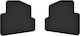 Car Rubber Mats Rear 2 Pcs Universal Volkswagen Polo V Hatchback 2009-2017