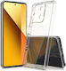 Handyhülle Flippy Kompatibel Xiaomi Redmi Note 13 Pro 4G TPU Hülle Kameraschutz 1,5 Mm Transparent