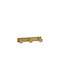 Sanco Bath 00683-M25 Cârlig Triplu Suport Prosoape Montat Pe Perete Cu Șuruburi Bronz