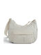 Fabric Women's Shoulder Bag White