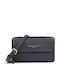 Leather Women's Envelope Blue
