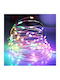 50 LED-Lichter 5m RGB USB in Reihe