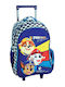 Gim Paw Patrol School Bag Trolley for Elementary Blue 2026
