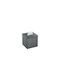 Sanco Държач за Кърпички Стенен Сив 13x13x13см 00106-М118