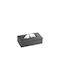 Sanco Кутия за Кърпички Стенен Сив 13x25x7.5см 00102-122