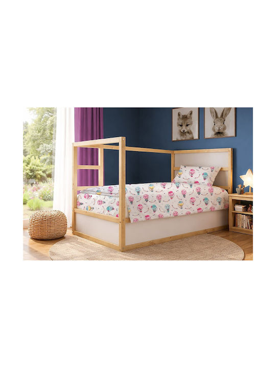 Dimcol Single Cotton Sheet Set The Floating Zoo...
