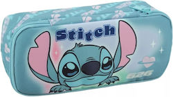 Gim Stitch Pencil Case Light Blue