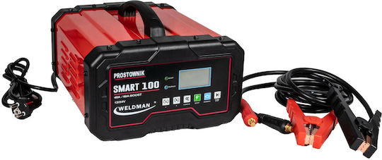Weldman Smart 100 Εκκινητής & Φορτιστής Μπαταρίας Αυτοκινήτου 12/24V