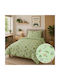 Astron Italy Set Kids Sheets Cotton Forest Safari Green 175x260cm 3 Pieces