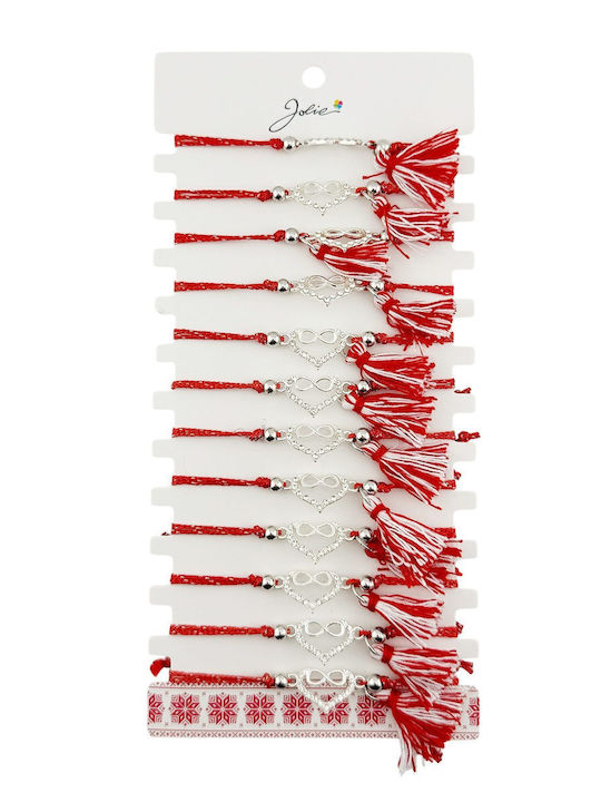 Alista Home Set Brățări Martisor Pentru Femei Cu Design Simbol Infinit Din Oțel 20cm